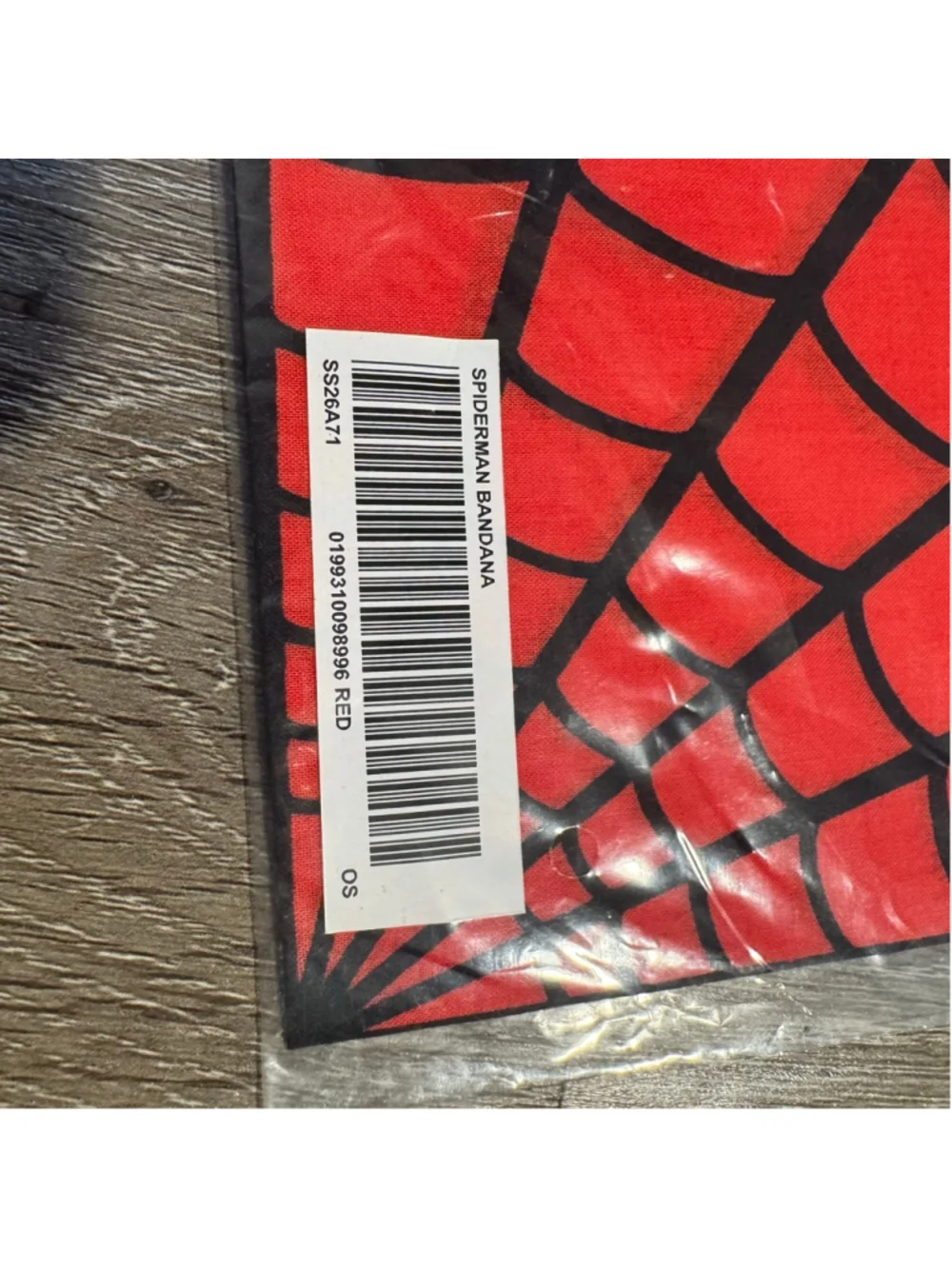 Supreme X Vanson Leathers X Spider-Man Bandana Black White Red Set Of 3 Bundle